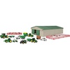 image:imageTOMY John Deere DieCast Farm Toys Playset  164 Scale  Includes Farm Animals Machine Shed Toy Tractors Toy Trucks and Farm Tools  70 Count  8 Years and UpDiecast Farm Toys