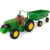 image:imageTOMY John Deere Kids Tractor Toy with Flarebox Wagon Set  8 Inches  John Deere Tractor Toys for Kids  Toddler Toys Ages 3 and UpTractor with Wagon