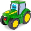 image:imageTOMY John Deere Lights n Sounds Johnny Tractor  Light Up Tractor Toy with Sound Effects and FreeRolling Wheels  Officially Licensed John Deere Product  Indoor Outdoor Toy  Ages 18 Months and Up
