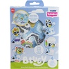 image:imageTOMY Toomies Bluey Bath Toys  Blueys Family Pourers  Includes Chilli Bandit Bingo and Bluey Figures  Nesting and Stacking Cups for Bath Beach or Pool  4 Count  Ages 18 Months and UpBluey Bath Puzzle