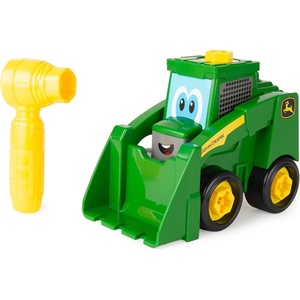 image:imageBUILDABUDDY Take Apart Toys  John Deere Skid Steer  Includes Kids Ratchet Tool  2in1 Toddler Building Toys with Free Rolling Wheels  13 Pieces  Ages 18 Months and UpSkid Steer