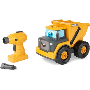 image:imageBUILDABUDDY Take Apart Toys  John Deere Skid Steer  Includes Kids Ratchet Tool  2in1 Toddler Building Toys with Free Rolling Wheels  13 Pieces  Ages 18 Months and UpDump Truck