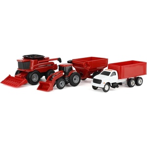 image:imageERTL 164 Case IH Tractor and Vehicle 20 Piece Value Set ZFN44091Case Farm Trucks