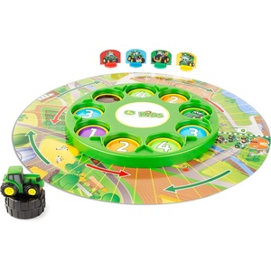 image:imageJohn Deere Go Johnny Go Board Game  Cooperative Farming Games for Game Night  John Deere Toys and Board Games  Farm Toy Games for Kids  Family Games Ages 5 Years and Up