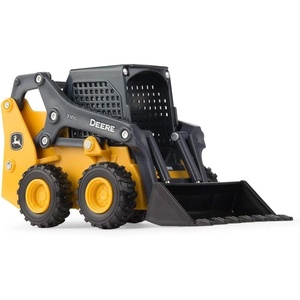 image:imageTOMY Big Farm John Deere 318G Skid Steer Toy  132 Scale  Officially Licensed Farm and Construction Toys  Free Rolling Wheels and Realistic Detail  Ages 3 Years and Up