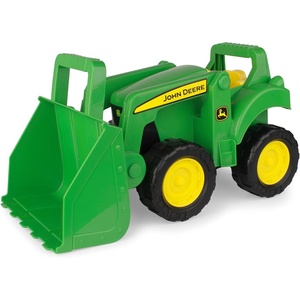 image:imageTOMY Big Scoop John Deere Tractor Toy with Loader  Officially Licensed John Deere Tractor Toys  15 Inch  Toddler Sand Toys Ages 3 Years and UpTractor with Loader