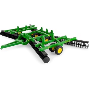 image:imageTOMY John Deere 116 Scale 637 Flex Fold Disk  DieCast Metal Farm Implement Folding Wings Compatible with 116 Tractors LP86769