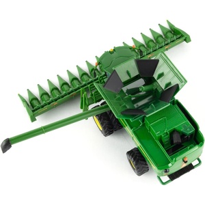 image:imageTOMY John Deere LP86774 164 S680 Combine with 640FD Grain Head amp 616C Corn Head  Prestige Collection