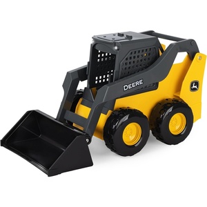 image:imageTOMY John Deere Lights amp Sounds Skid Steer  Officially Licensed John Deere Toy with Raising Arms and Tilting Bucket  Farm and Construction Toys for Indoor Outdoor Play  Ages 3 Years and Up