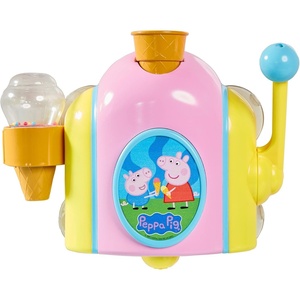 image:imageTOMY Toomies Peppa Pig House Bath Toy Playset  Toddler Bathtub Activity Center Suction Cup Toy  Peppa Pig Baby Bath Toys  Toddler Bath and Water Toys  Ages 18 Months and UpBath Foam Ice Cream Maker