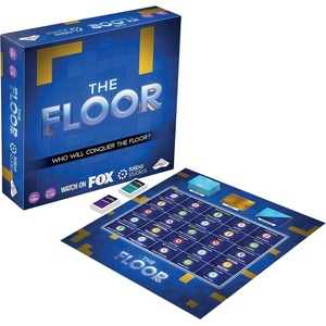 image:imageThe Floor Board Game by TOMY  Officially Licensed Strategic Trivia Competition Based on the Hit TV Show  FastPaced Party and Family Game Night Activities  210 Players  Ages 10 Years and Up