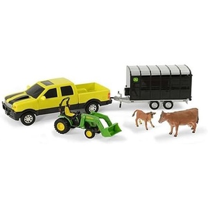image:imageTomy John Deere Animal Hauling Set  Cows 5PC