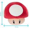 image:imageClub Mocchi Mocchi Mario Kart Plushies  Spiny Shell Plushie  Squishy Toys  Collectible Mario Figures and Cute Stuffed Animals  Holiday Gifts and Stocking Stuffers for Kids  15 InchRed Mushroom