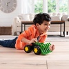 image:imageJohn Deere Monster Treads Rev Up Tractor Toy Tractor Toys  Monster Truck Style Tires and Sounds  10 Inch  Ages 3 Years and Up Green