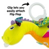 image:imageLamaze Clip On Car Seat and Stroller Toy  Flip Flap Dragon  Crinkle Car Seat Toys and Stroller Toys  Sensory Toys for Babies  Travel Toys for Car  Infant Toys Ages 0 Months and Up1 Count Pack of 2