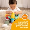 image:imageLamaze Clip On Car Seat and Stroller Toy  Freddie the Firefly  Includes Lady Bug Teether  High Contrast Sensory Crinkle Toys for Babies  Infant Travel Toys  Ages 0 Months and Up