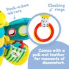 image:imageLamaze Clip On Car Seat and Stroller Toy  Freddie the Firefly  Includes Lady Bug Teether  High Contrast Sensory Crinkle Toys for Babies  Infant Travel Toys  Ages 0 Months and Up