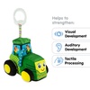 image:imageLamaze John Deere Tractor Car Seat and Stroller Toy  Soft Hanging Toy With High Contrast Colors for Travel  Baby Crinkle Toy Ages 0 Months and Up