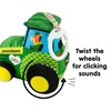 image:imageLamaze John Deere Tractor Car Seat and Stroller Toy  Soft Hanging Toy With High Contrast Colors for Travel  Baby Crinkle Toy Ages 0 Months and Up