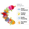 image:imageLamaze Mix amp Match Plush Toy Caterpillar Baby Toy Puzzle For Sensory Play
