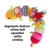 image:imageLamaze Mix amp Match Plush Toy Caterpillar Baby Toy Puzzle For Sensory Play