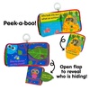 image:imageLamaze PeekABoo Forest Soft Baby Book  ClipOn Cloth Book  Washable Crinkling Fabric Pages for Sensory Play  Teething and Learning Toys for Babies  6 Months and UpPeekaBoo Forest