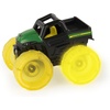 image:imageTOMY Monster Treads  John Deere Tractor Toy and Wagon  Includes Lights Sounds and Monster Truck Tires  John Deere Farm Toys  Ages 3 Years and UpMini Farm Toys