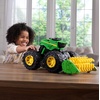 image:imageTOMY Monster Treads  John Deere Tractor Toy and Wagon  Includes Lights Sounds and Monster Truck Tires  John Deere Farm Toys  Ages 3 Years and UpSuper Scale Combine