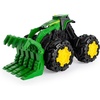image:imageJohn Deere Monster Treads Rev Up Tractor Toy Tractor Toys  Monster Truck Style Tires and Sounds  10 Inch  Ages 3 Years and Up Green
