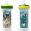image:imageJohn Deere Sippy Cup 2Pack with Insulated Straws by ERTL  Toddler Cups with DoubleWall Insulation Soft Silicone Straw amp DropGuard Bumper Ages 18 Months LP88974
