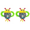 image:imageLAMAZE Bitty Bite Bug Rattle 45 Inch Pack of 145 Inch Pack of 2