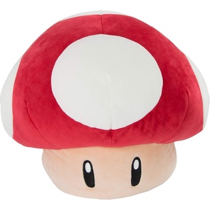 image:imageClub Mocchi Mocchi Mario Kart Plushies  Spiny Shell Plushie  Squishy Toys  Collectible Mario Figures and Cute Stuffed Animals  Holiday Gifts and Stocking Stuffers for Kids  15 InchRed Mushroom