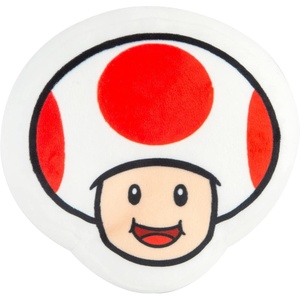 image:imageClub MocchiMocchi Super Mario Plush  Red Mushroom Plushie  Squishy Mario Toys and Cute Stuffed Animals  Gaming Room Decor  Video Game Collectibles  6 InchToad
