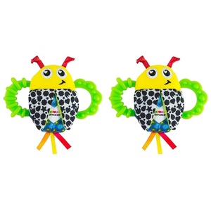 image:imageLAMAZE Bitty Bite Bug Rattle 45 Inch Pack of 145 Inch Pack of 2
