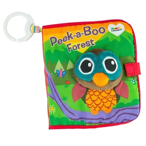 image:imageLamaze PeekABoo Forest Soft Baby Book  ClipOn Cloth Book  Washable Crinkling Fabric Pages for Sensory Play  Teething and Learning Toys for Babies  6 Months and UpPeekaBoo Forest