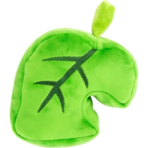 image:imageTOMY Intl Club MocchiMocchi Animal Crossing Bell Bag Junior Plush Toy 6 inchLeaf
