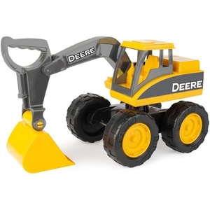 image:imageTOMY John Deere Sandbox Big Scoop Excavator Toy with Tilting Dump Bed  John Deere Construction Toys  Toddler Toys for Sandbox  15 InchRetail Packaging